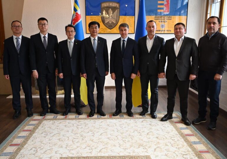 Посол Ма Шэнкунь посетил Закарпатье