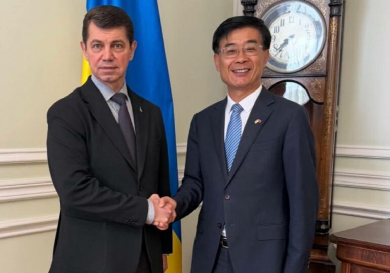 Міщенко провів зустріч з послом Китаю в Україні Ма Шенкунєм