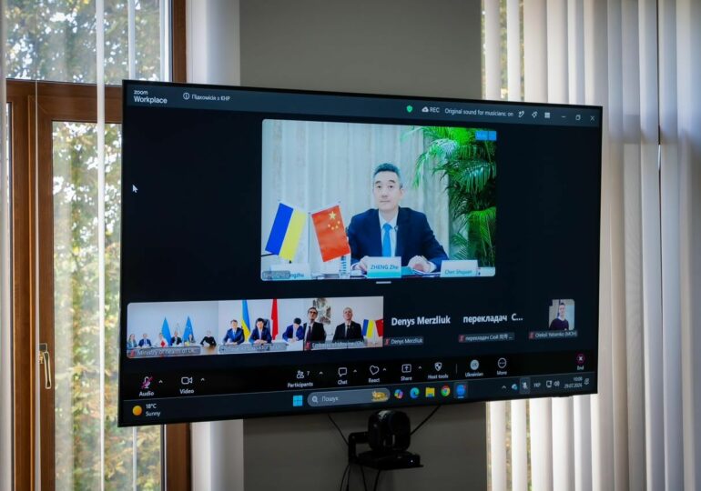 Україна та Китай обговорили поглиблення співпраці у сфері охорони здоров’я