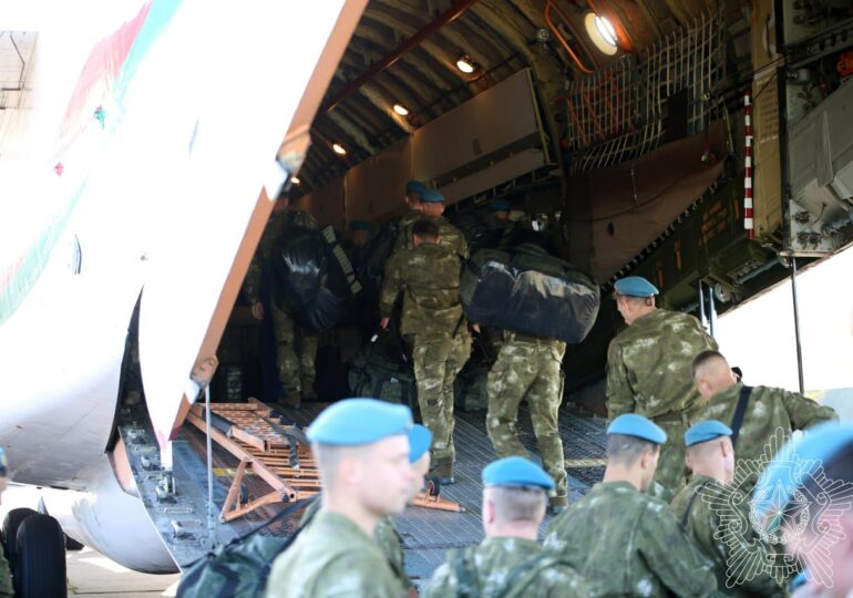 Білорусь відправила військових до Китаю на спільні навчання