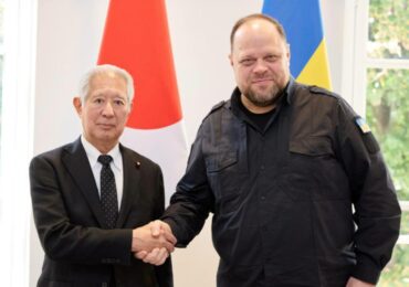 Стефанчук зустрівся зі спікером Палати представників парламенту Японії 