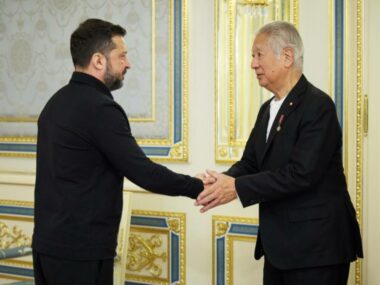 Зеленський обговорив зі спікером парламенту Японії енергопідтримку України